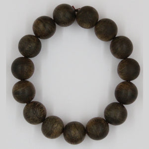 [B7] Agarwood Beads Bracelet (Floating) - Borneo